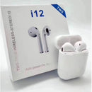 Fone de Ouvido i12 TWS Bluetooth 5.0 – Sem Fio, Portátil e Recarregável