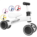 Bicicleta de Equilíbrio Andador Infantil Sem Pedal 4 Rodas