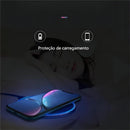 Carregador Sem Fio Rápido 15W – Padrão Qi | Universal