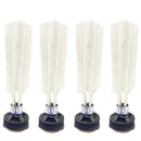 Kit com 5 Petecas Brancas Profissionais – Diversão, Qualidade e Tradição em Cada Lance