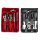 Faqueiro Inox – Jogo de Talheres com 25 Peças e Porta Talher