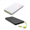 Carregador Portátil Power Bank, Bateria 10.000/5000 mah Para iPhone e Android (Cabo V8)
