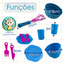 Kit Cozinha Infantil Completa 29 Peças – Casinha, Comidinhas, Panelinhas e Eletros