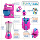 Kit Cozinha Infantil Completa 29 Peças – Casinha, Comidinhas, Panelinhas e Eletros