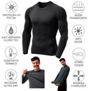 Camisa Térmica Segunda Pele UV 50+ Manga Longa Unissex – Proteção, Conforto e Performance