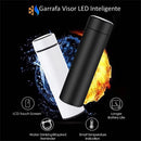 Garrafa Térmica Inox 500ml com Termômetro LED – Estilo Moderno e Isolamento Superior