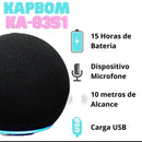 Caixa de Som Bluetooth 5W com LED, Compatível com Alexa via App – Super Bass e Comando por Voz