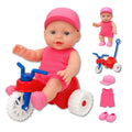 Boneca Infantil Menina Pequena Bebê Reborn + Acessórios