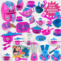 Kit Cozinha Infantil Completa 29 Peças – Casinha, Comidinhas, Panelinhas e Eletros