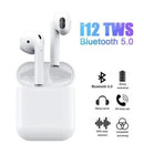 Fone de Ouvido i12 TWS Bluetooth 5.0 – Sem Fio, Portátil e Recarregável