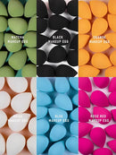 Esponja de Maquiagem 3 Peças – Sopro Cosmético Profissional