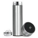 Garrafa Térmica Inox 500ml com Termômetro LED – Estilo Moderno e Isolamento Superior