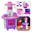 Kit Cozinha Completa Infantil Grande – Brinquedo Educativo com Luz e Som