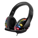 Headset Gamer RGB com Microfone – Conexão USB + P2, Som Imersivo e Iluminação LED para PC, Console e Celular