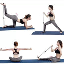 Kit 5 Mini Band Elásticos de Treino + Extensor – Exercícios, Treino Funcional e Fisioterapia em Casa