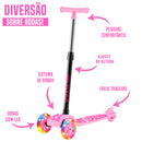 Patinete Infantil 3 Rodas de LED Dobrável – Diversão, Segurança e Aventura em Cada Passeio!