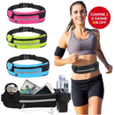Unissex – Bolsa de Cintura Esportiva / Cinto de Corrida com Suporte para Celular
