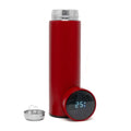 Garrafa Térmica Inox 500ml com Termômetro LED – Estilo Moderno e Isolamento Superior